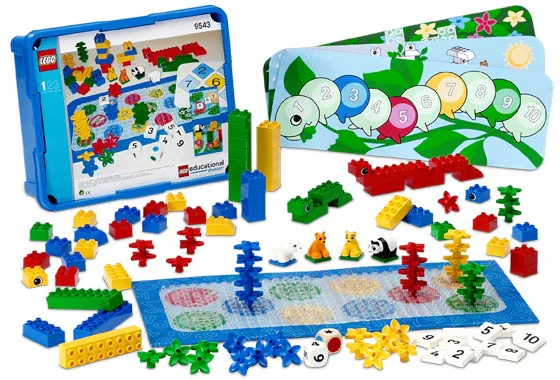 Let's learn math LEGO 9543