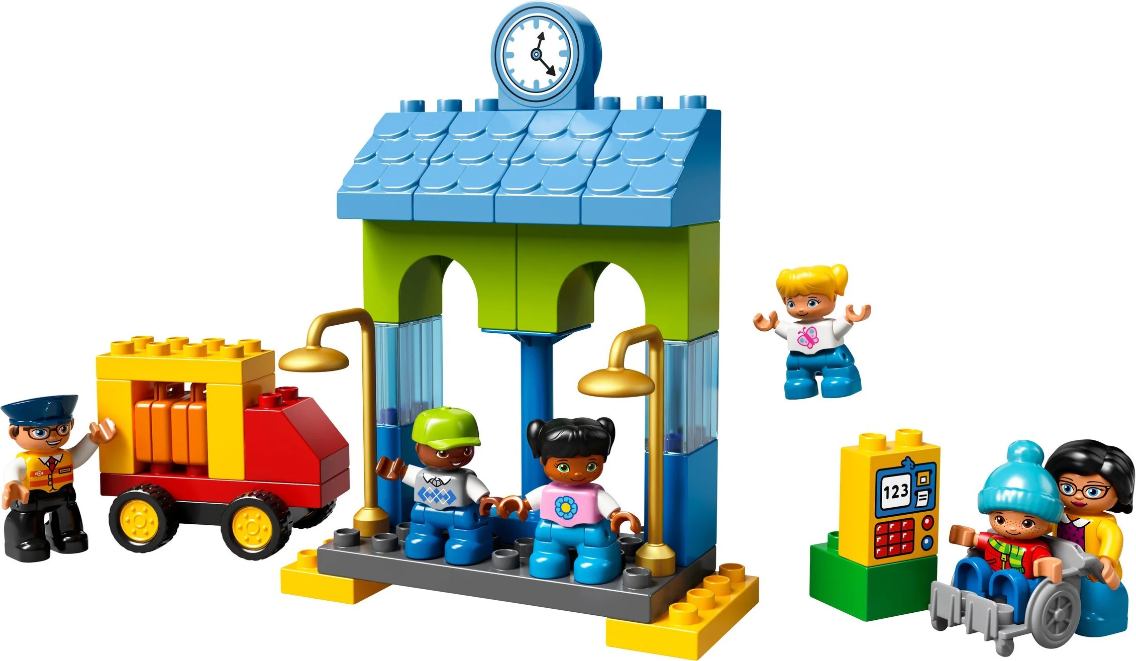 Plan the train 乐高 LEGO 45025 image 2