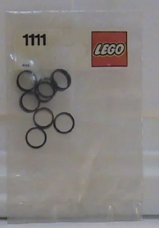 Train wheels use rubber tires. 乐高 LEGO 1138