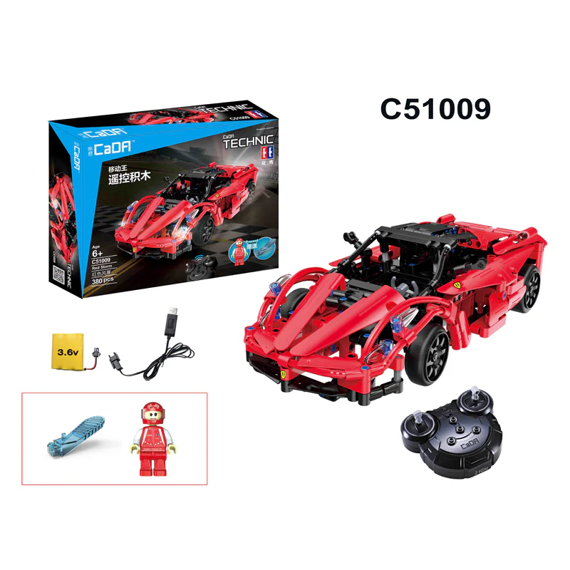 Red Storm Remote Control Block 咔搭 CaDA/双鹰 DoubleE C51009 image 1