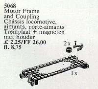 Train bogie framework and universal joint 乐高 LEGO 5068 image 3