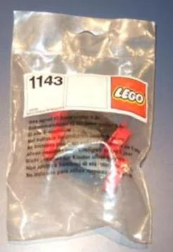 Train Wheel Big Wheel Brick (Red Wheel) 乐高 LEGO 1143 image 1