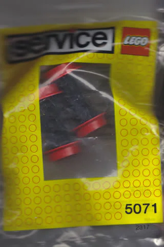 Train Wheel Big Wheel Brick (Red Wheel) 乐高 LEGO 1143 image 7