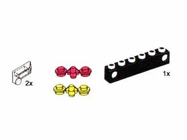 "LED Prism Lampshade and Case, Red/Yellow Color Shell" 乐高 LEGO 1147 image 6