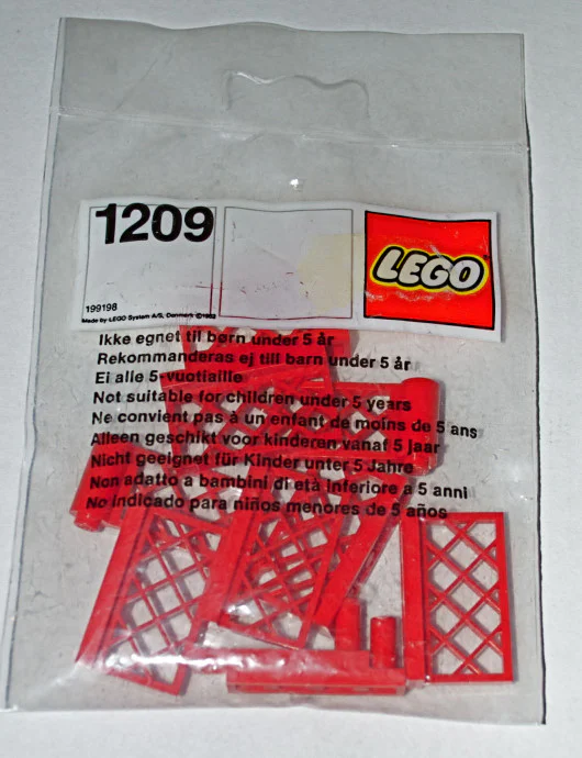 Fence and gate. 乐高 LEGO 1209