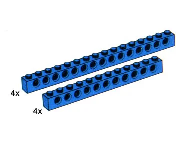 Blue rays 乐高 LEGO 1222