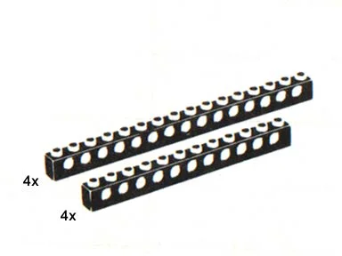 Steel girders 乐高 LEGO 1223