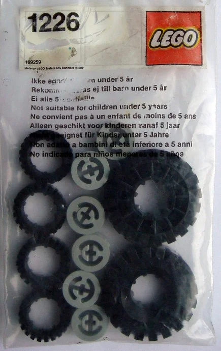 Farm machinery wheels and tires 乐高 LEGO 5240