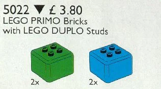 Primo / Duplo Contractor Bricks 乐高 LEGO 5022