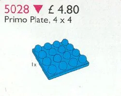 Duplo Primo Plane 4 x 4 Blue
