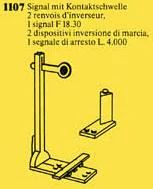 Railway Signal: Shunting Trip Post, 4.5 Volts. 乐高 LEGO 5062 image 6