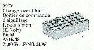 Change-Over Unit 12V 乐高 LEGO 5079