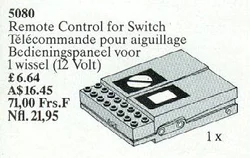 "Wireless Remote Controller for 12V Electric Points"
