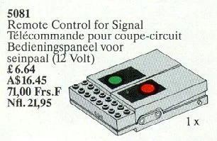 Remote Control for Signal 12V 乐高 LEGO 5081