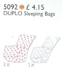 Pillow baby got a sleeping bag.