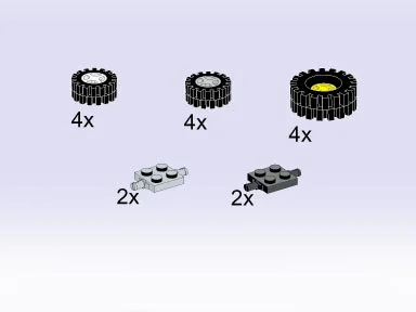 Wheels and Bearings 乐高 LEGO 5174 image 1
