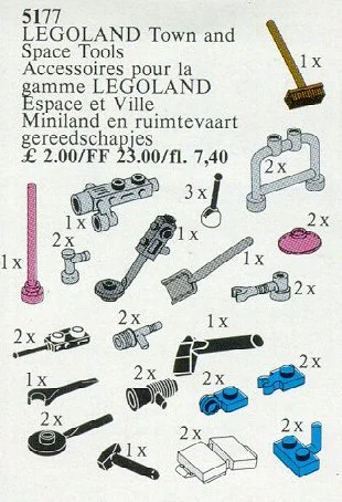 Urban and Spatial Tools 乐高 LEGO 5177
