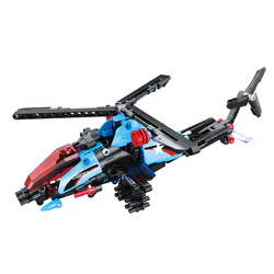 Transformer helicopter deformation module
