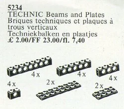 "20 Technical Beams and Plates - Black"