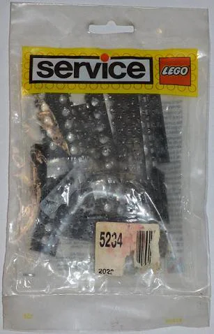"20 Technical Beams and Plates - Black" 乐高 LEGO 5234 image 1