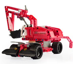 Excavator retort