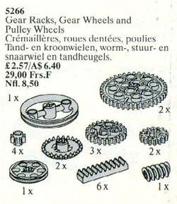 Gear Rocks, Gear Wheels and Pulley Wheels