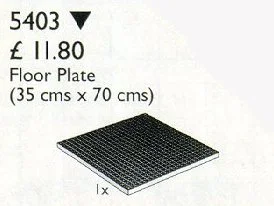 LEGO Scala Floor Plate 35 x 35 cm 乐高 LEGO 5403