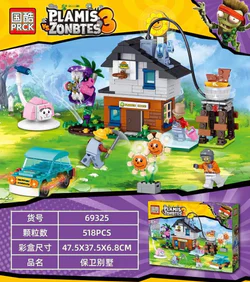 Zombies of botanical war: protection of villas