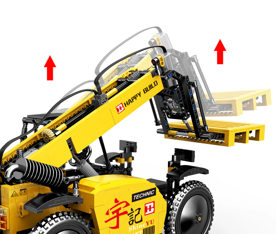 Forklift, large 悦创 HAPPYBUILD/信宇科技 YC-22008 image 2