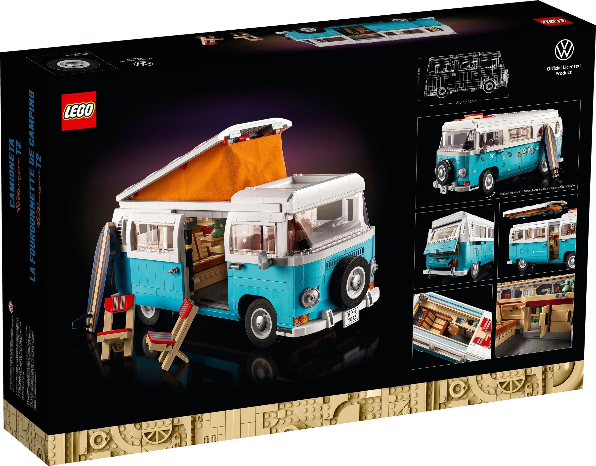 MASS T2 CAMPER 乐高 LEGO 10279 image 4