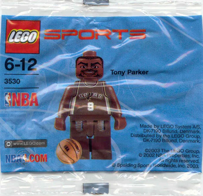 Tony Parker 乐高 LEGO 3530