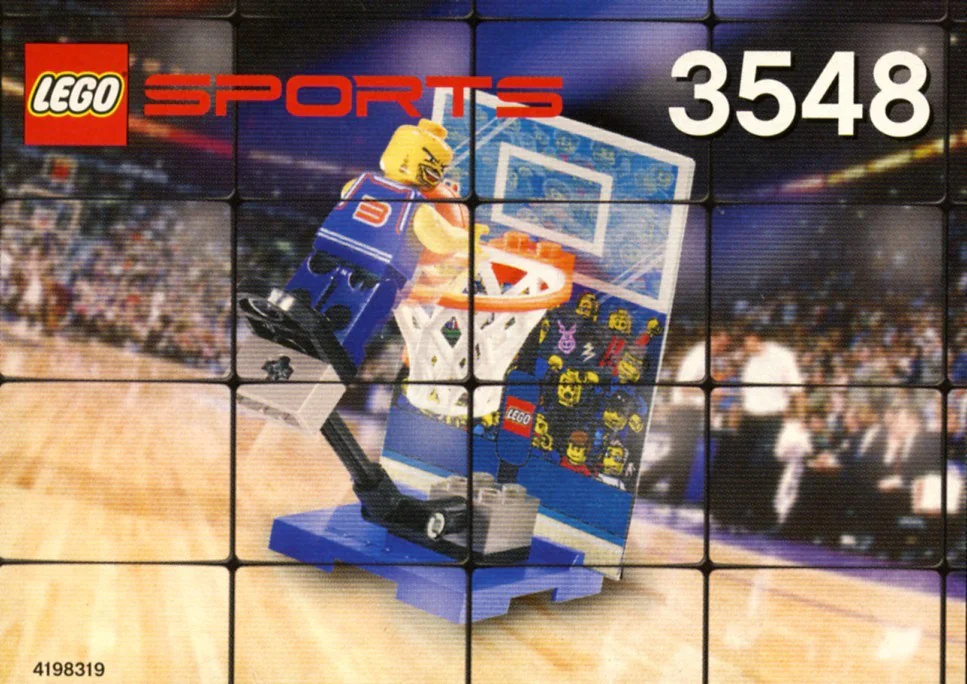 Basketball: Basketball Training Equipment 乐高 LEGO 3548