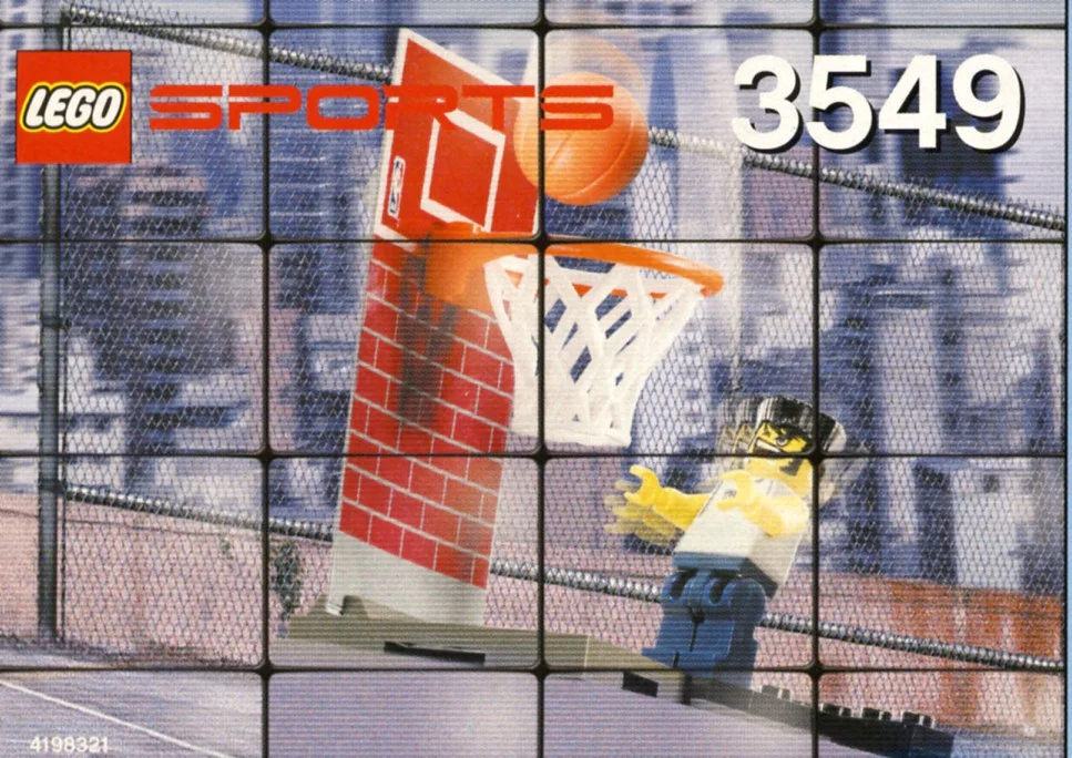Basketball: basketball practice 乐高 LEGO 3549