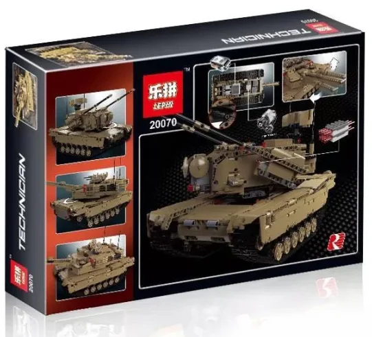 Abrams Main Battle Tank M1A2 咔搭 CaDA/双鹰 DoubleE C61001 image 2