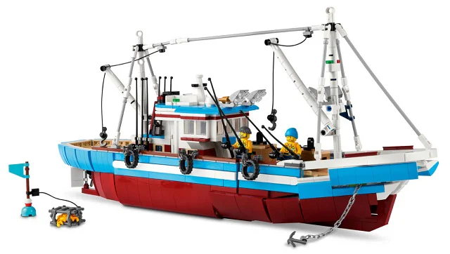 Large Fishing Boat 乐高 LEGO 910010