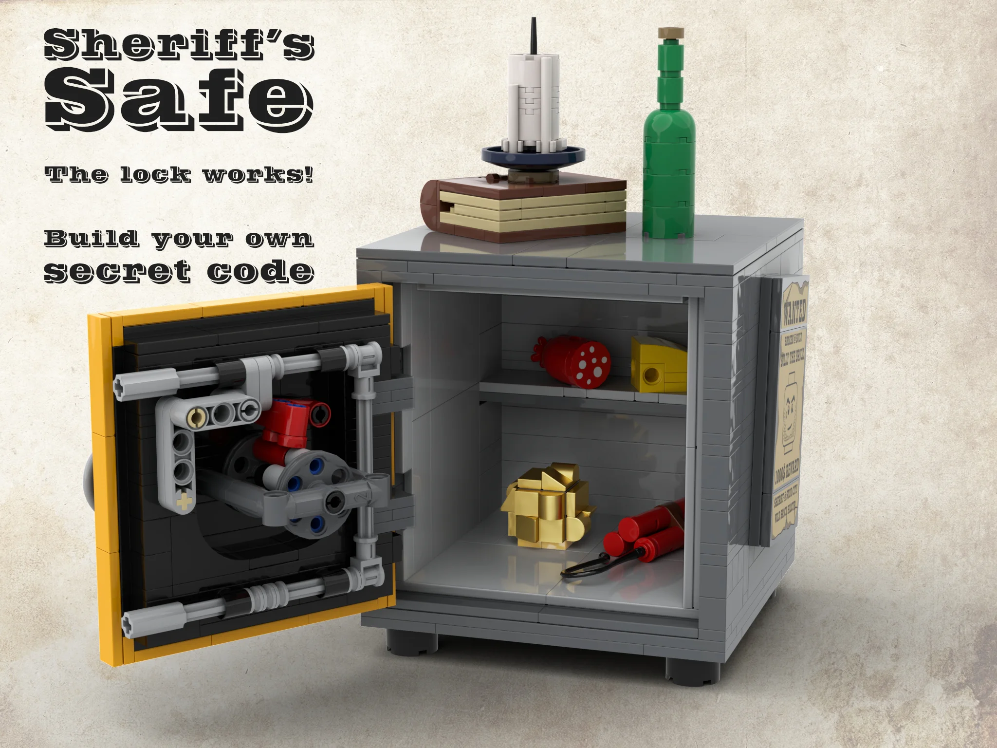 Sheriff's safe LEGO 910016 image 2