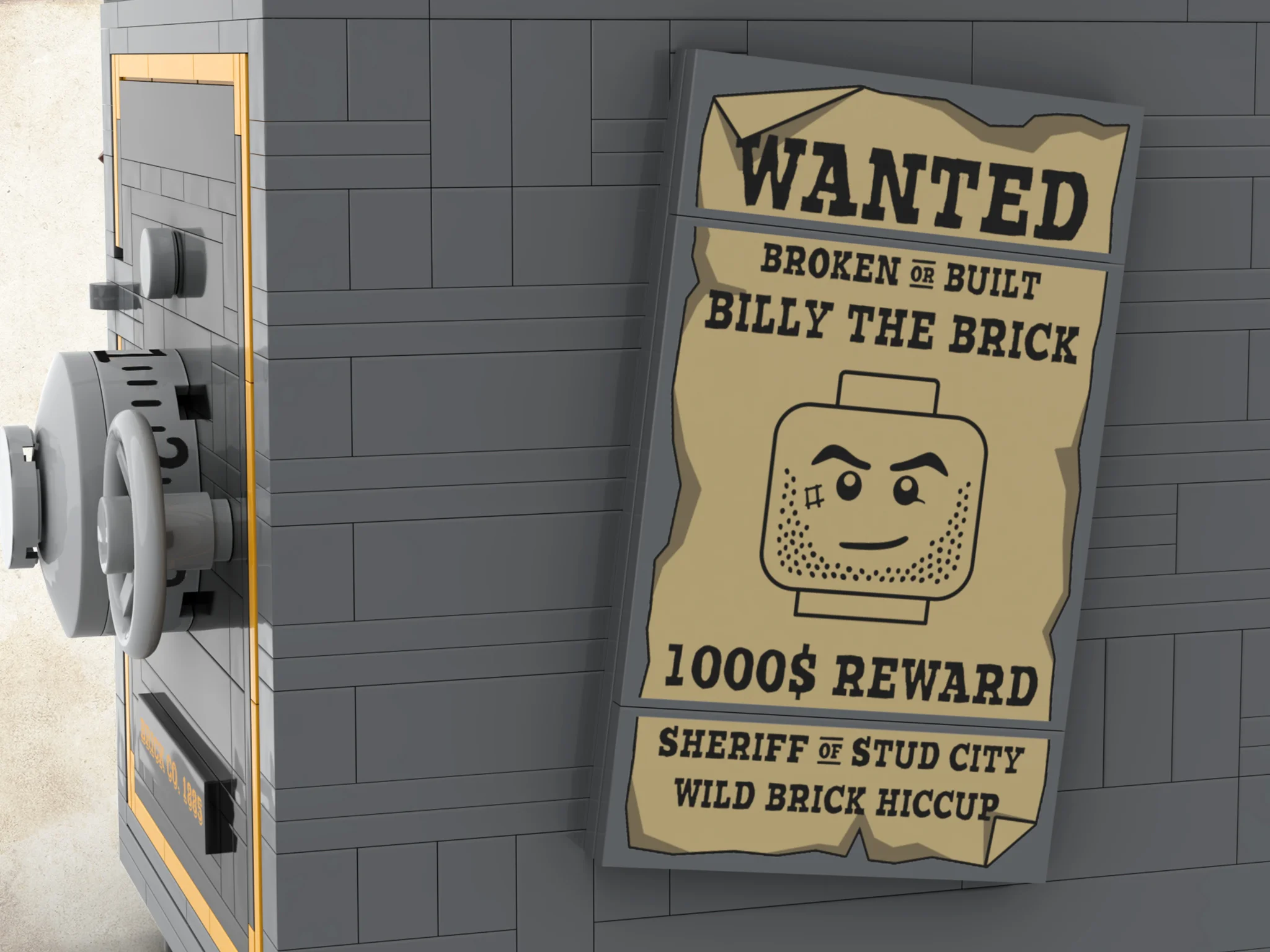 Sheriff's safe LEGO 910016 image 6