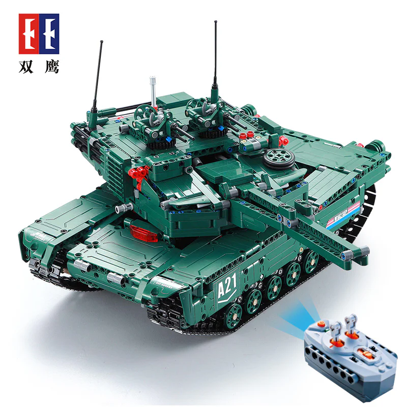 Abrams Main Battle Tank M1A2 咔搭 CaDA/双鹰 DoubleE C61001 image 4