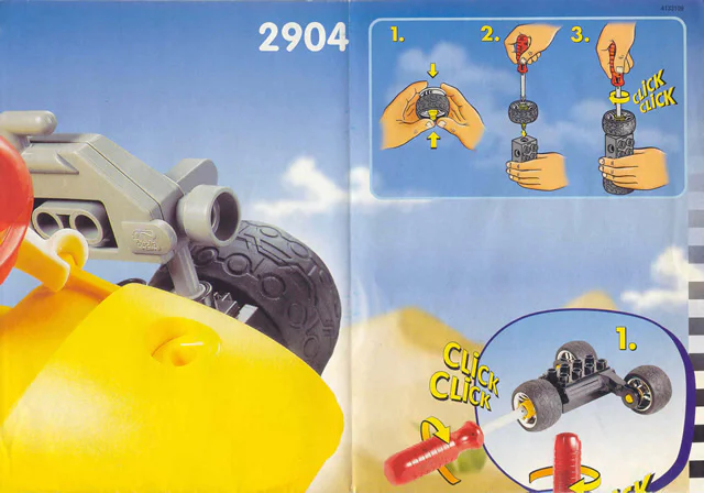 Motorcycle 乐高 LEGO 2904 image 3