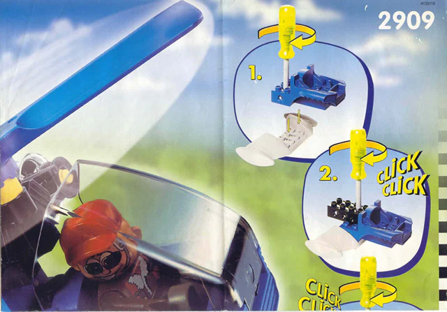 Helicopter 乐高 LEGO 2909 image 3