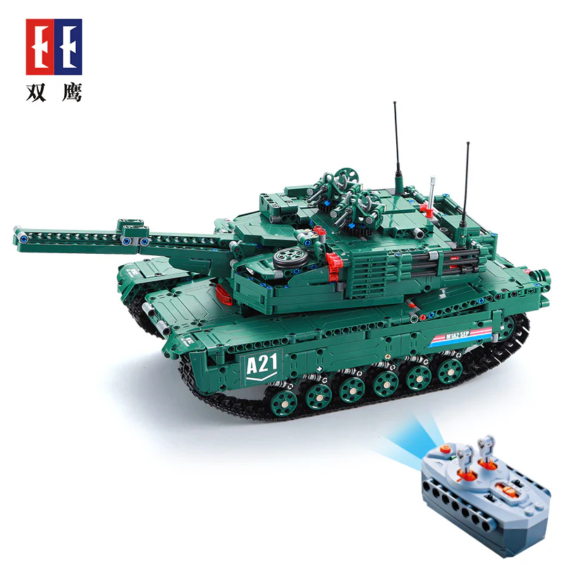 Abrams Main Battle Tank M1A2 咔搭 CaDA/双鹰 DoubleE C61001 image 5