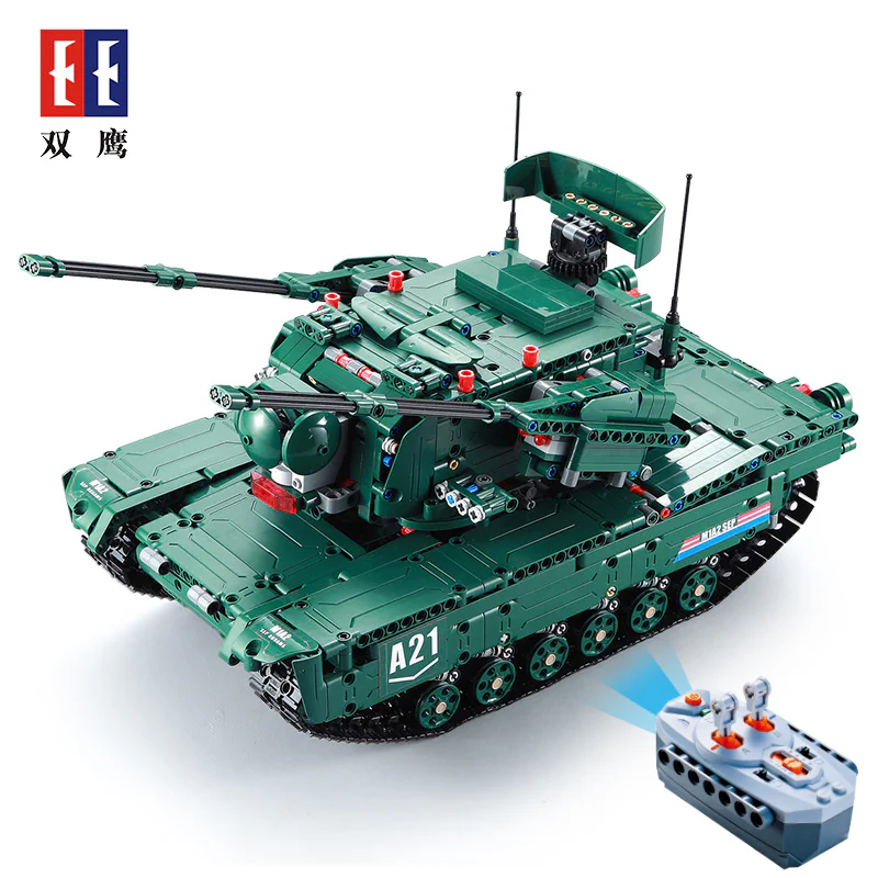 Abrams Main Battle Tank M1A2 咔搭 CaDA/双鹰 DoubleE C61001 image 6