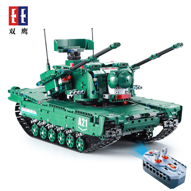 Abrams Main Battle Tank M1A2 咔搭 CaDA/双鹰 DoubleE C61001 image 7