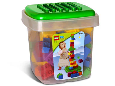 Large-sized assembled barrel. 乐高 LEGO 5357
