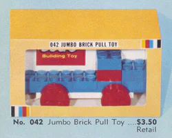 Giant Building Block Pull Toy