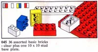 Assorted Clear Bricks & Plates 乐高 LEGO 045-2