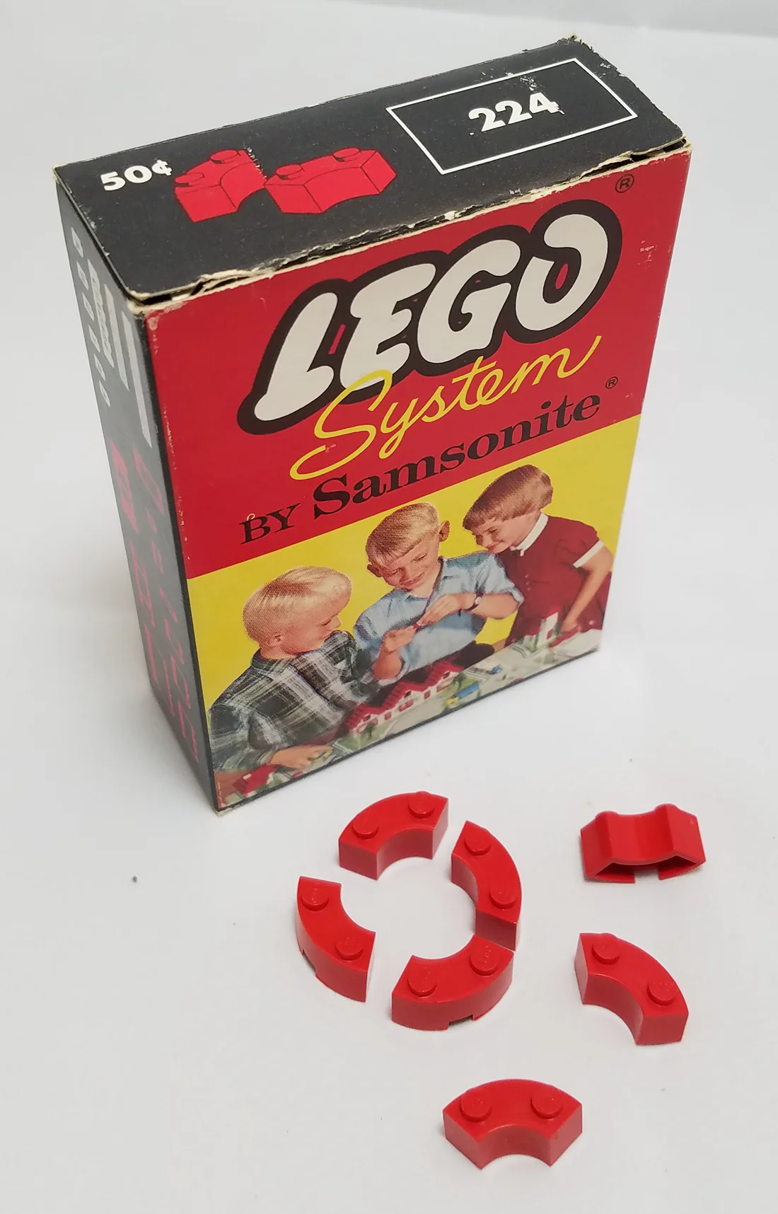 Arched Bricks 乐高 LEGO 224-2