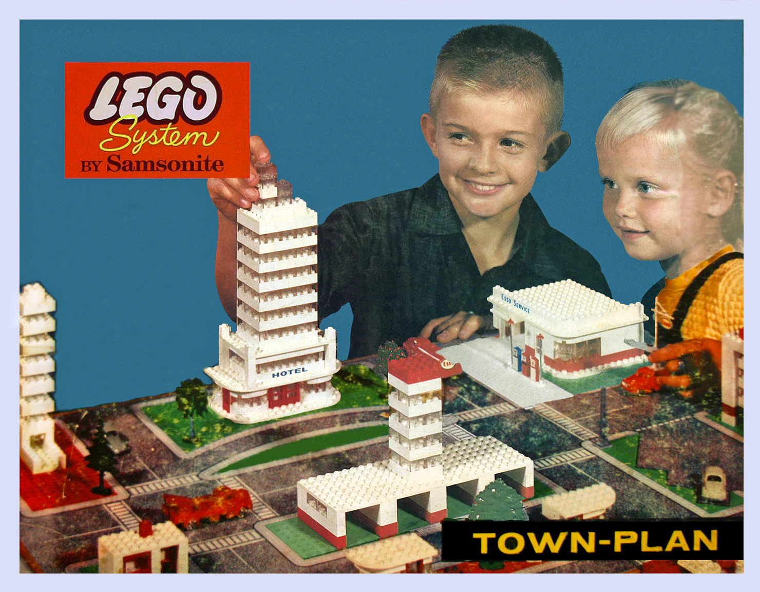 Down Plan 乐高 LEGO 725-3