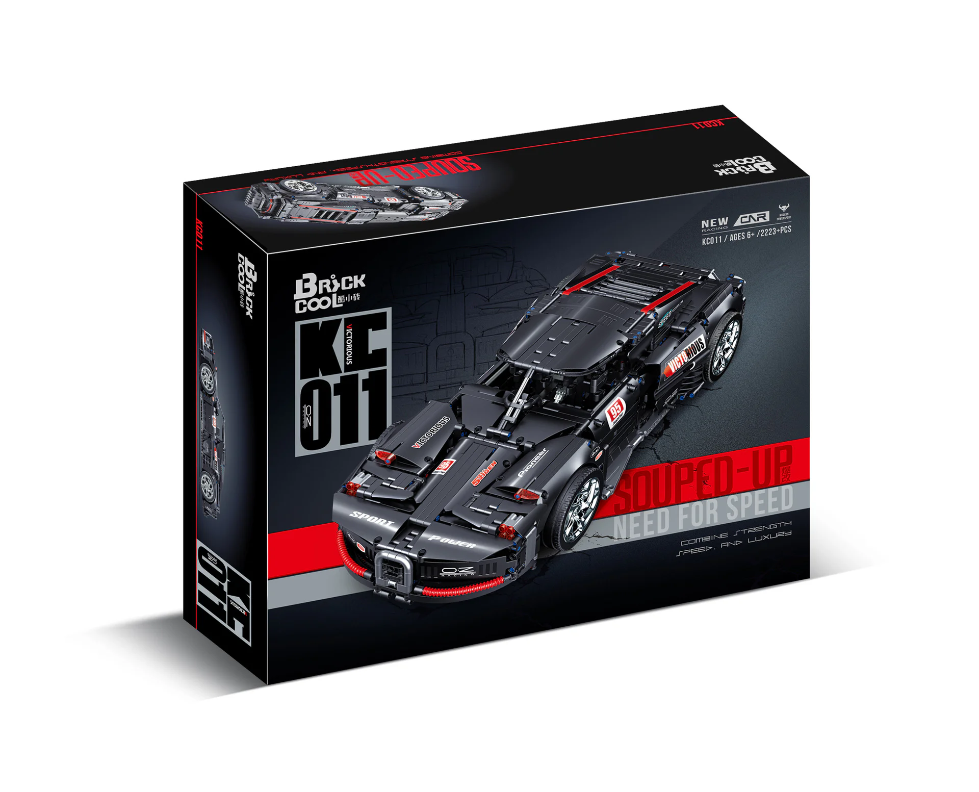 Super-runs: Science racing 迪库 DECOOL/酷小砖 BrickCool KC011 image 1