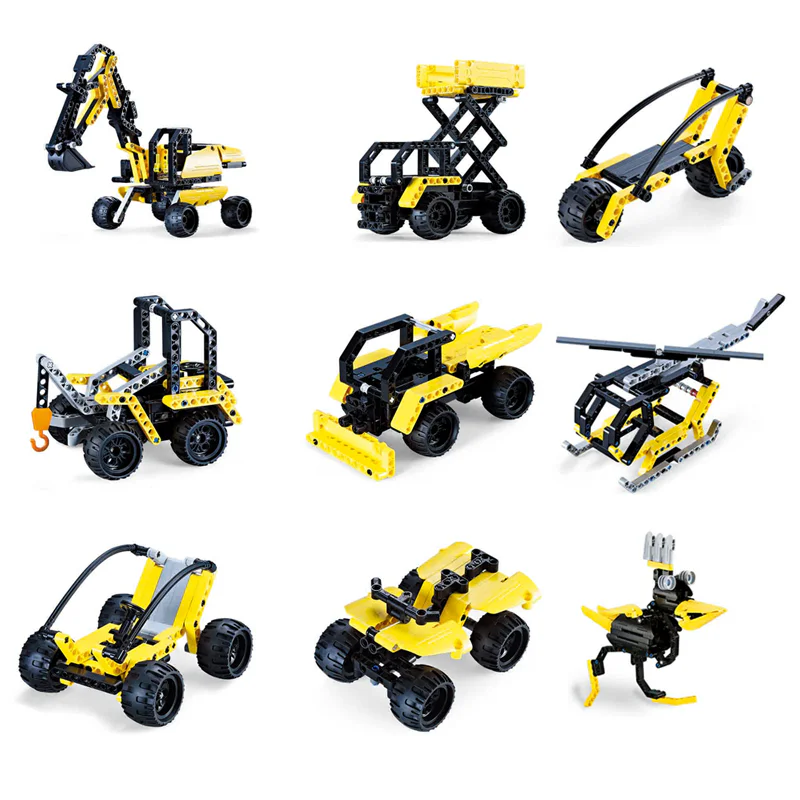 Transforming Robot Building Kit 30in1 咔搭 CaDA/双鹰 DoubleE C51020W image 3